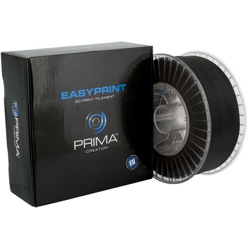 PrimaCreator 3D plastic EasyPrint PET-G 1.75 mm 3kg - Solid Black – 3