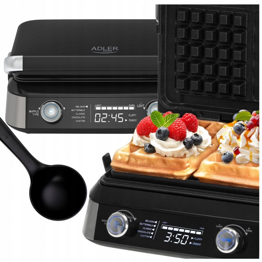 Waffle maker Adler AD 3084 black – 2