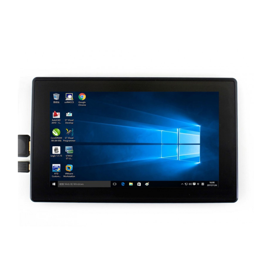 Waveshare Talpinis Lietimui Jautrus Ekranas Raspberry Pi 3B+/3B/2B/Zero Mikrokompiuteriui - LCD IPS 7 – 2