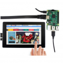 Waveshare Capacitive Touch Screen for Raspberry Pi 3B+/3B/2B/Zero Microcomputer - LCD IPS 7