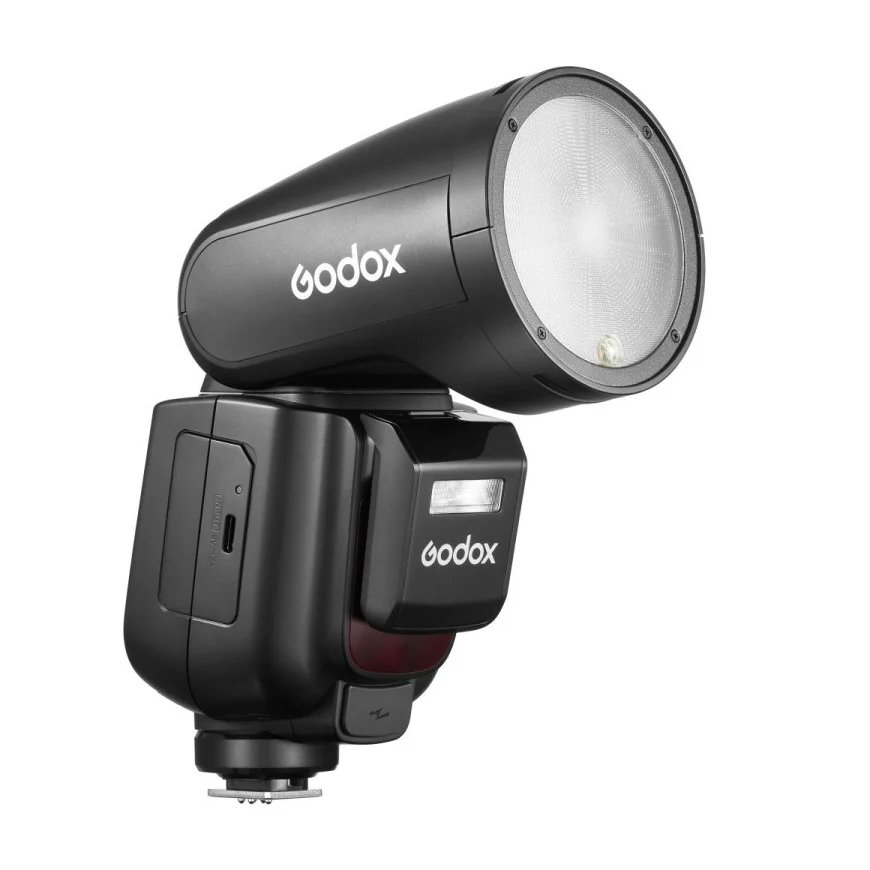 Godox V1Pro Videokameras zibspuldze Melns