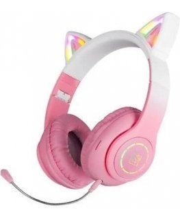 Defender słuchawki Bluetooth Freemotion B505 Led różowy|pink (63