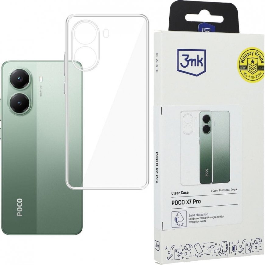 3mk Clear Case do POCO X7 Pro
