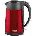 Bosch TWK3P424 elektrikann 1,7 l 2400 W Hall, Punane Bosch TWK3P424 elektrikann 1,7 l 2400 W Hall, Punane