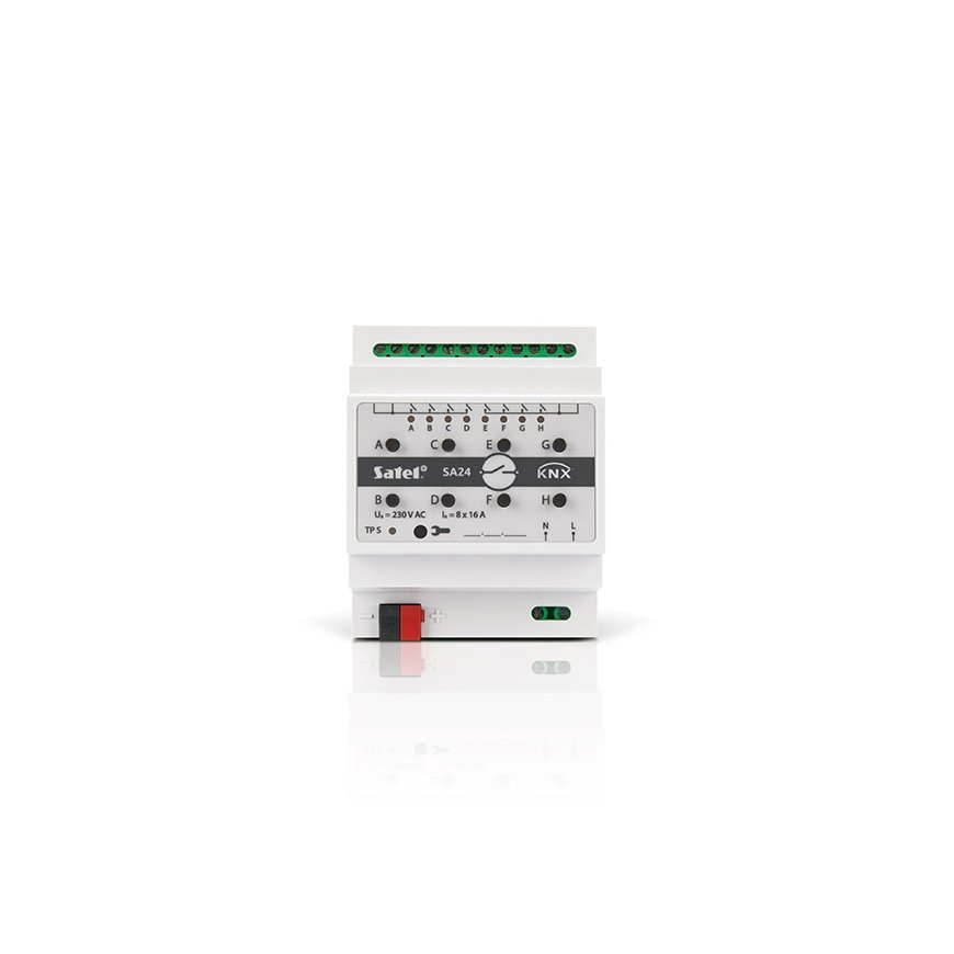 Satel KNX-SA24 gudrās mājas aprīkojuma pievade