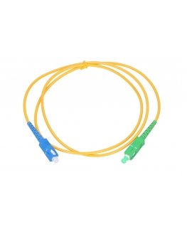 Extralink EX.1766 InfiniBand un optiskās šķiedras kabelis 1 m SC FTTH Dzeltens