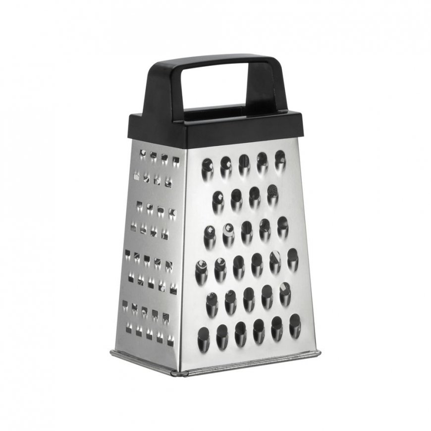 Resto Kitchenware 95412 Manuāla rīve un smalcinātājs Rīve ar kārbiņu Melns, Nerūsējošs tērauds – 2