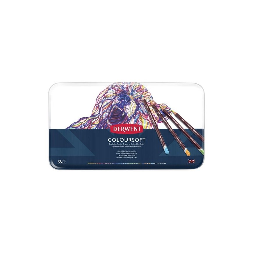 Derwent Coloursoft Разноцветный 36 шт – 2