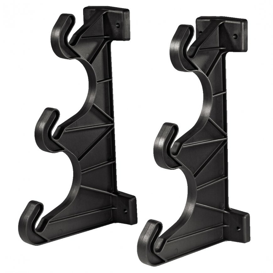 Hama Triple bracket Black Plastic