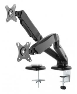 Deltaco ARM-1300 подставка / крепление для мониторов 81,3 cm (32") Стол Черный
