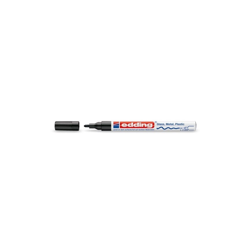 Edding 751 Melns 1 pc