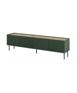 Cama 4D RTV cabinet ONDA 200x40xH54.35 green (standing or wall mounted)