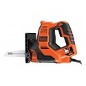 Black & Decker RS890K-QS mäntäsaha 2700 spm 500 W musta, Oranssi