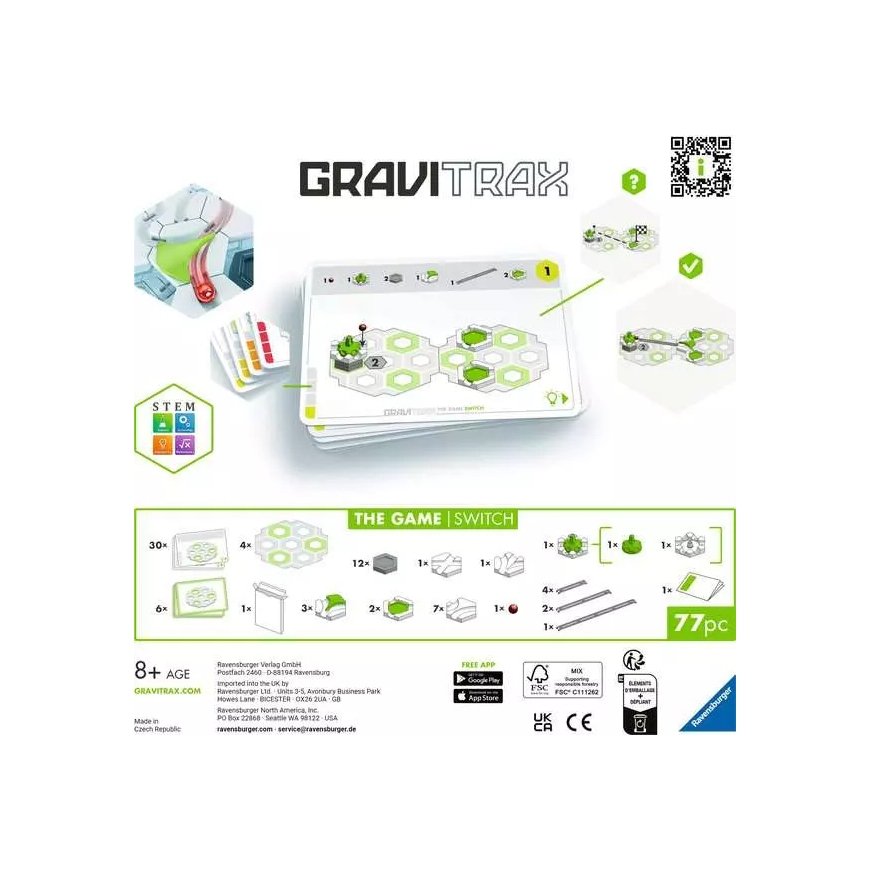 Ravensburger GraviTrax Game: Switch Marble run mäng – 2