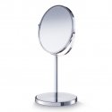 Zeller Present 18410 makeup mirror Freestanding Round Metallic Zeller Present 18410 makeup mirror Freestanding Round Metallic