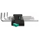 Wera 05022181001 hex key L-shaped hex key set Metric 7 pc(s) Wera 05022181001 hex key L-shaped hex key set Metric 7 pc(s)