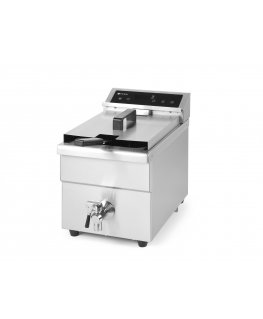 Hendi 215012 обжарочный аппарат Одиночный 8 L Автономный 3500 W Фритюрница Светло-серый