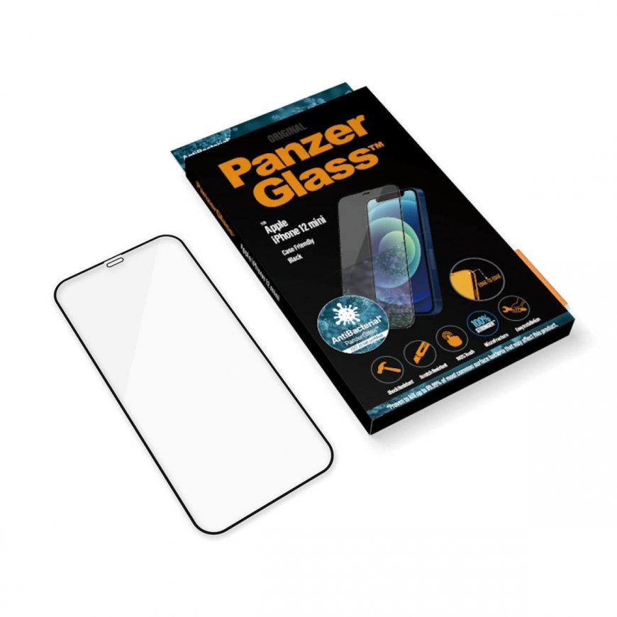 PanzerGlass 2710 Mobilā tālruņa ekrāna un aizmugures aizsargs Caurspīdīgs ekrāna aizsargs Apple 1 pc – 5