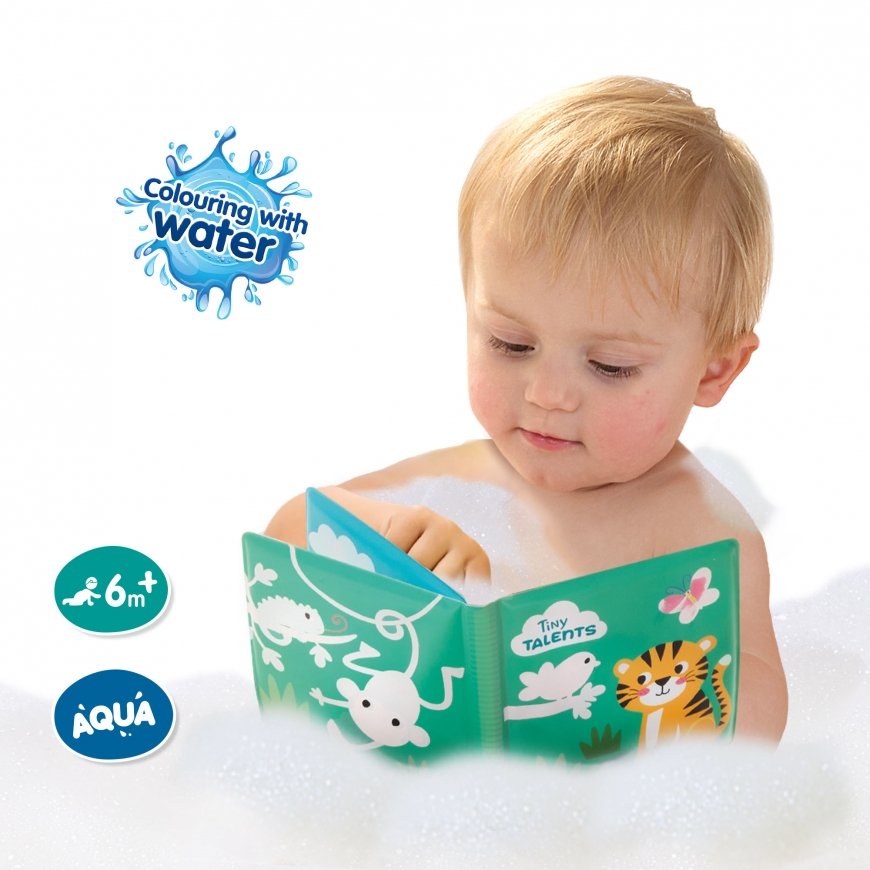 SES Creative Tiny Talents 13056 vannas istabas spēle, rotaļlieta un uzlīme Vannas krāsojamās lapas D – 3