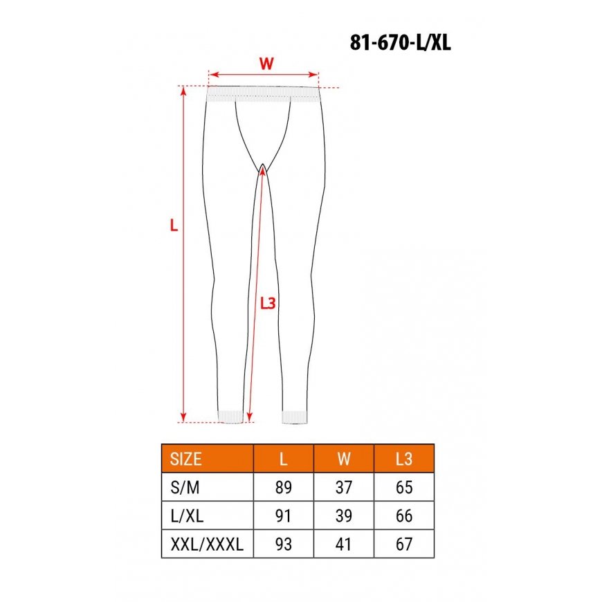 NEO tools 81-670-L/XL full body underwear
