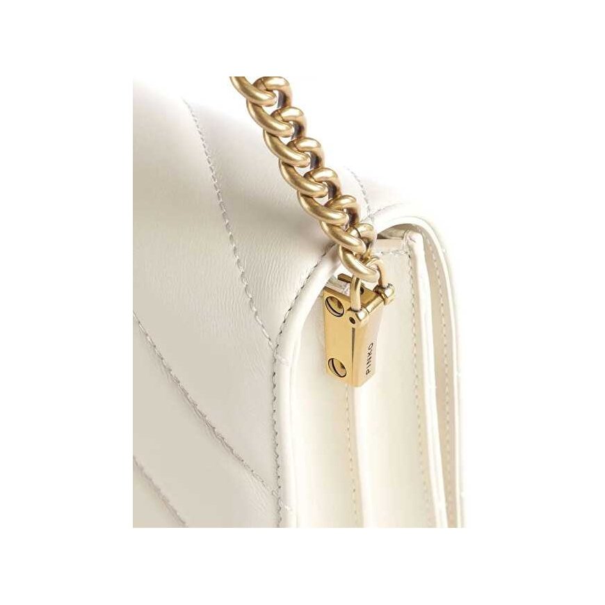 Pinko Women's Leather Crossbody Bag – 5