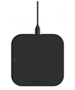 ZENS ZESC12B mobile device charger Headphones, Smartphone Black USB Wireless charging Indoor