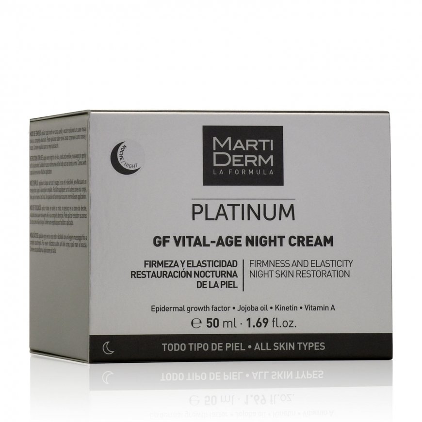 MartiDerm PLATINUM GF Vital-Age Night Cream Nakts krēms Seja 50 ml – 2