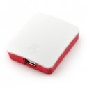 Raspberry Pi 3A virallinen laatikko - punainen ja valkoinen Raspberry Pi 3A virallinen laatikko - punainen ja valkoinen