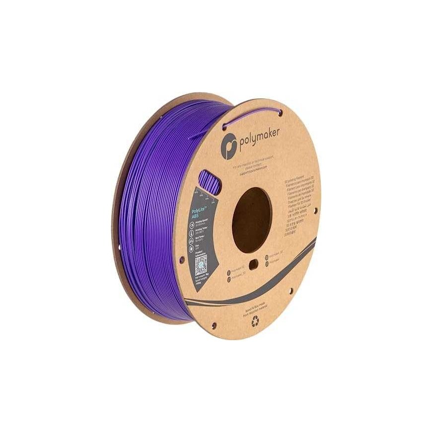 Plastikas Polymaker PolyLite ABS - 1.75mm - 1kg - Violetinis – 2