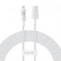 Baseus Gem USB kuni IP 2.4A kiirlaadimiskaabel 2 m Valge Baseus Gem USB kuni IP 2.4A kiirlaadimiskaabel 2 m Valge