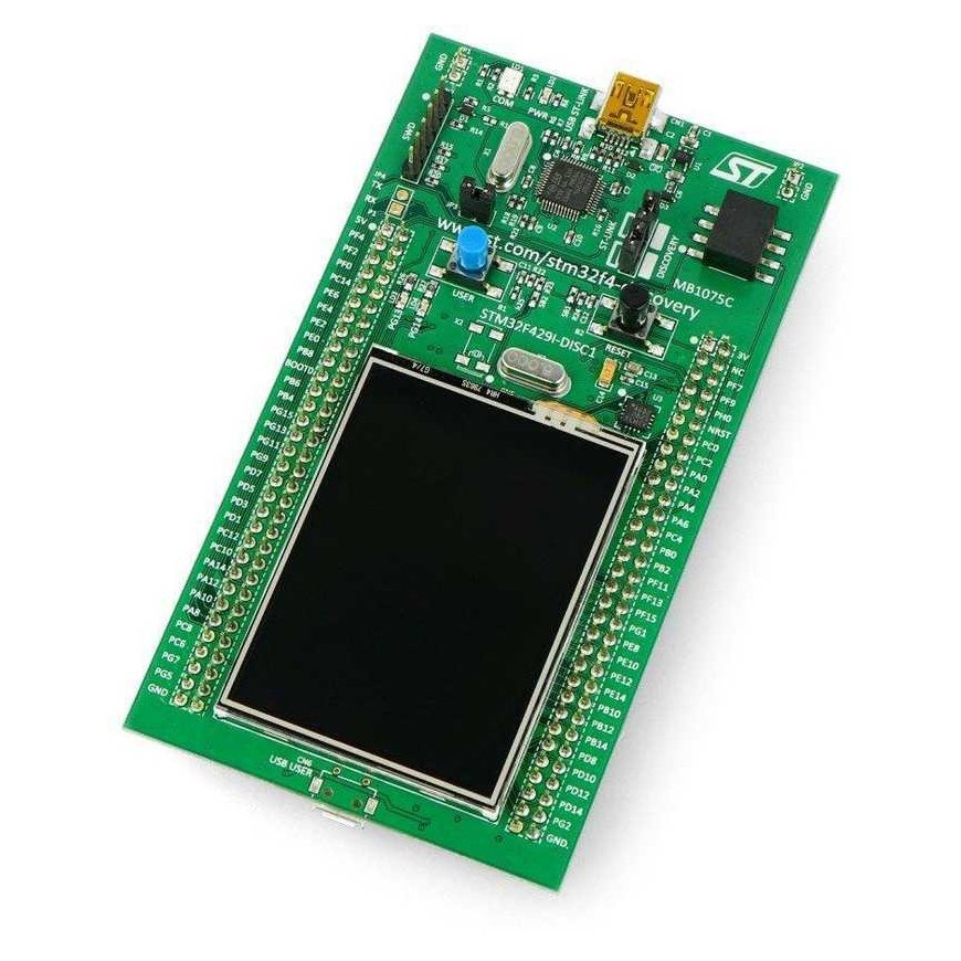 Stmicroelectronics STM32F429I-DISC1 – Discovery – STM32F429IDISCOVERY + 2.4” display