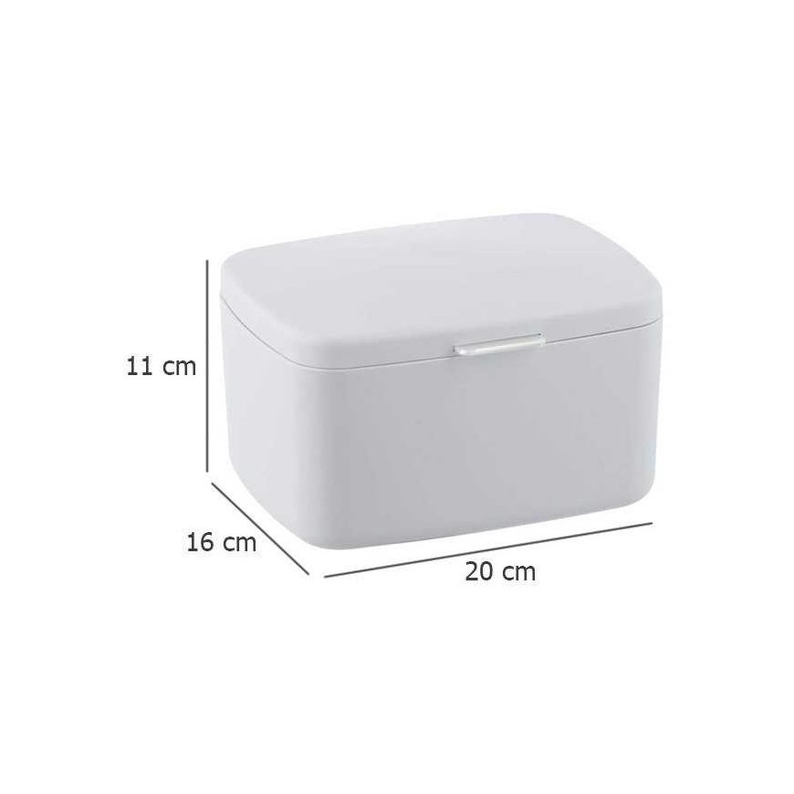 Bathroom container BARCELONA white, Wenko – 3