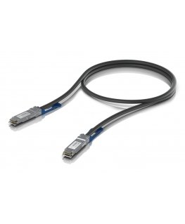 Ubiquiti UACC-DAC-QSFP28-0.5M „InfiniBand“ arba pluoštinis optinis kabelis 0,5 m Juoda