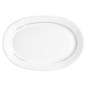 MARIAPAULA CLASSIC GOLD LINE OVAL BOWL 23cm RAWIER (L02)