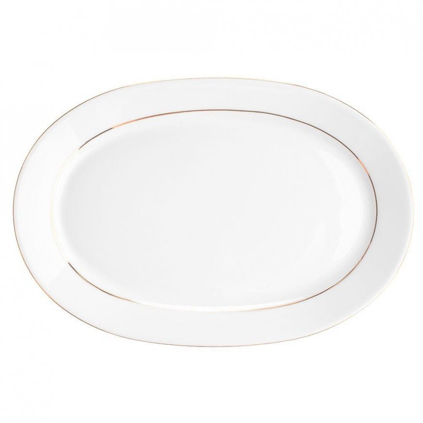 MARIAPAULA CLASSIC GOLD LINE OVAL BOWL 23cm RAWIER (L02) – 3
