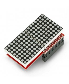 LED-matriisi 16x8 MAX7219 Raspberry Pi:lle