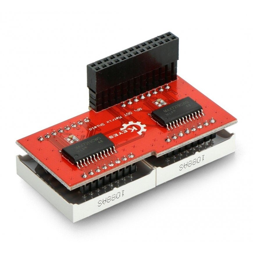 LED-matriisi 16x8 MAX7219 Raspberry Pi:lle – 4