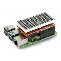 LED matrix 16x8 MAX7219 for Raspberry Pi LED matrix 16x8 MAX7219 for Raspberry Pi