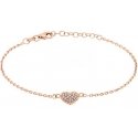Brilio Silver Brilio Silver Romantic bronze bracelet with heart BR11AR Brilio Silver Brilio Silver Romantic bronze bracelet with heart BR11AR