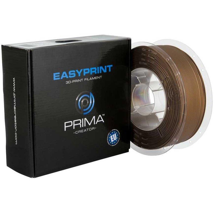 PrimaCreator 3D plastikas EasyPrint PLA 1.75mm 1kg - Bronze – 3