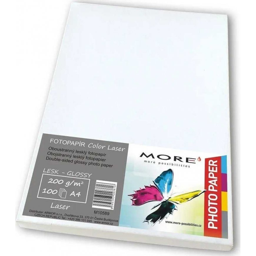 ARMOR More Smoothed Color Laser Paper 200g/m2 Double-Sided 100 Pages, Color Laser