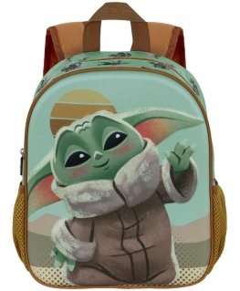 Karactermania Star Wars The Mandalorian Grogu Say Hi 3D backpack 31cm