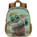 Karactermania Star Wars The Mandalorian Grogu Say Hi 3D backpack 31cm Karactermania Star Wars The Mandalorian Grogu Say Hi 3D backpack 31cm