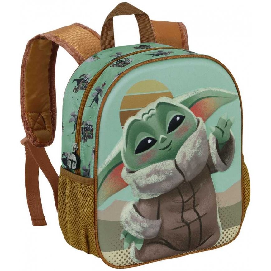 Karactermania Star Wars The Mandalorian Grogu Say Hi 3D backpack 31cm – 2