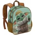 Karactermania Star Wars The Mandalorian Grogu Say Hi 3D backpack 31cm Karactermania Star Wars The Mandalorian Grogu Say Hi 3D backpack 31cm