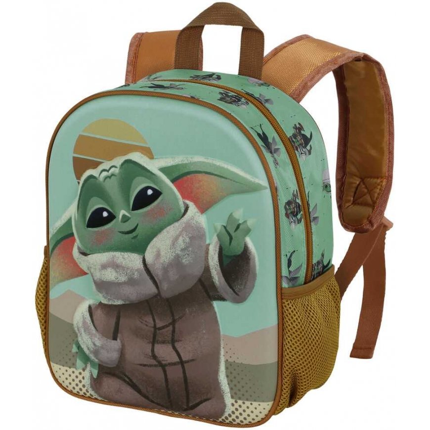 Karactermania Star Wars The Mandalorian Grogu Say Hi 3D backpack 31cm – 3