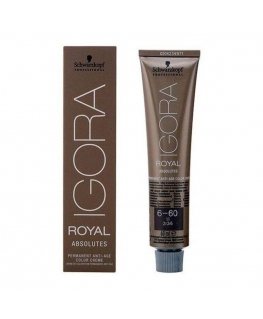 Ilgalaikiai dažai nuo senėjimo Igora Royal Absolutes Schwarzkopf 609494 Nº 6-60 Nº 6-60 60 ml