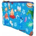Loungefly Disney Stitch Camping Cuties zipper wristlet wallet Loungefly Disney Stitch Camping Cuties zipper wristlet wallet