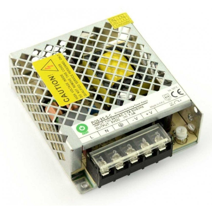 OEM Power Supply POS-35-5-C 5V 7A 35W