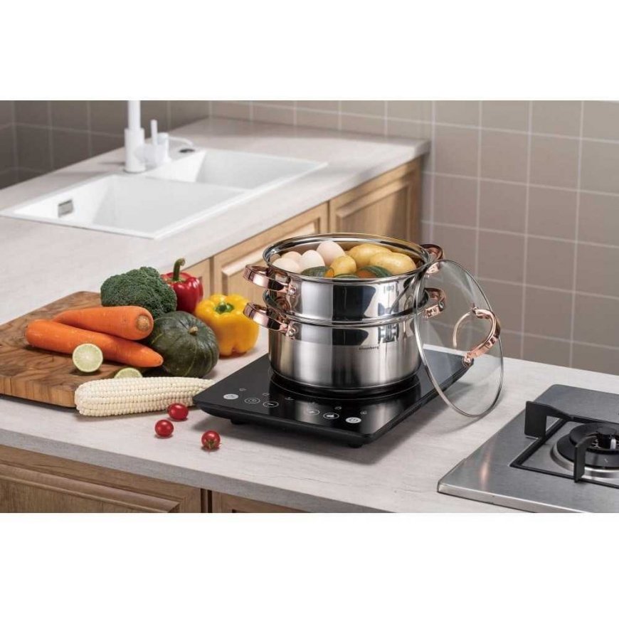 Steamer Pot Set FOR STEAM COOKING 20CM 3 EL. KLAUSBERG KB-7728 – 3